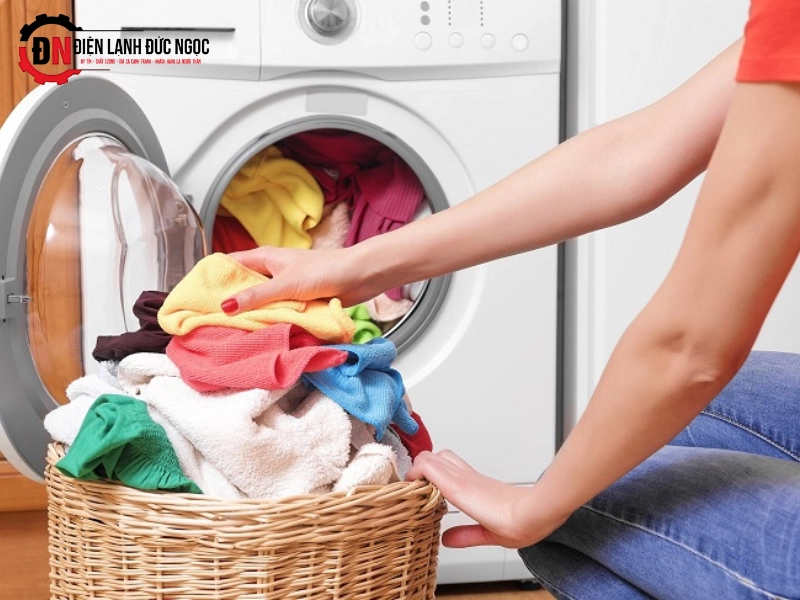 Không giặt quần áo quá tải