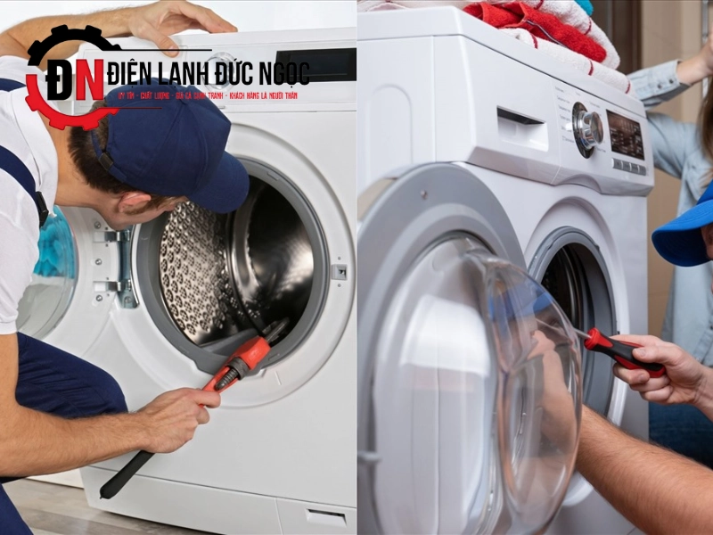 Dịch vụ sửa chữa máy giặt uy tín tại Điện Lạnh Đức Ngọc