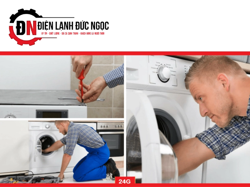 Dịch vụ sửa chữa máy giặt uy tín tại Điện Lạnh Đức Ngọc