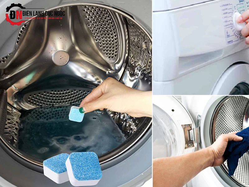 quy trình bảo dưỡng máy giặt