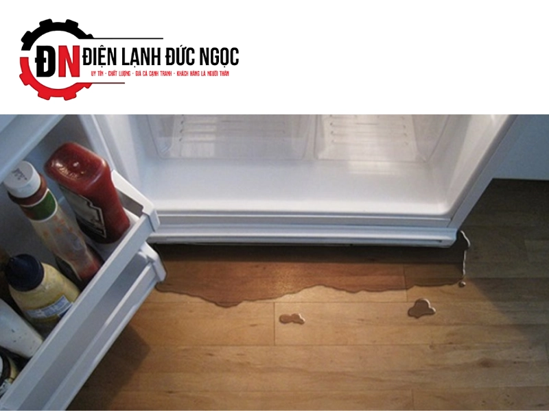Tủ lạnh LG bị chảy nước